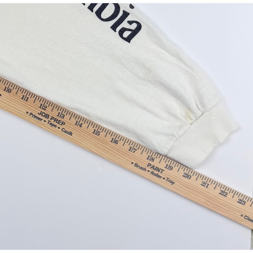 Columbia Graphic Long Sleeve T Shirt Mens XL Bear Mountain Logo White Outdoors - Picture 5 of 6